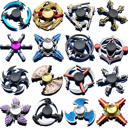Rainbow Metal High-Speed Fidget Spinner