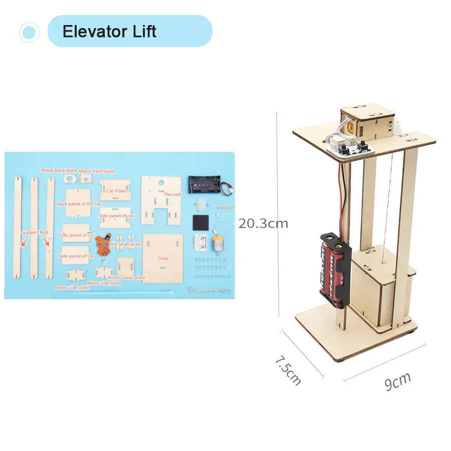 DIY STEM Science Experiment Model Kit for Kids