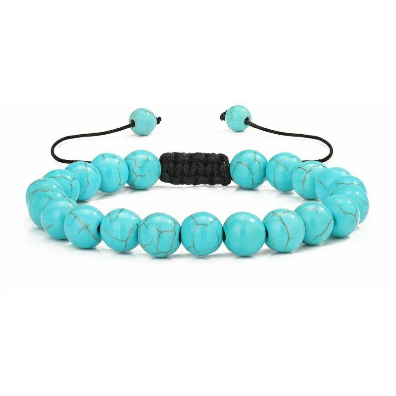 Tiger Eye Bracelet – Handmade Lava Rock Beaded Bracelet