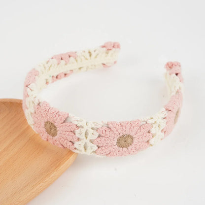 Bohemian Handmade Knitted Summer Headband