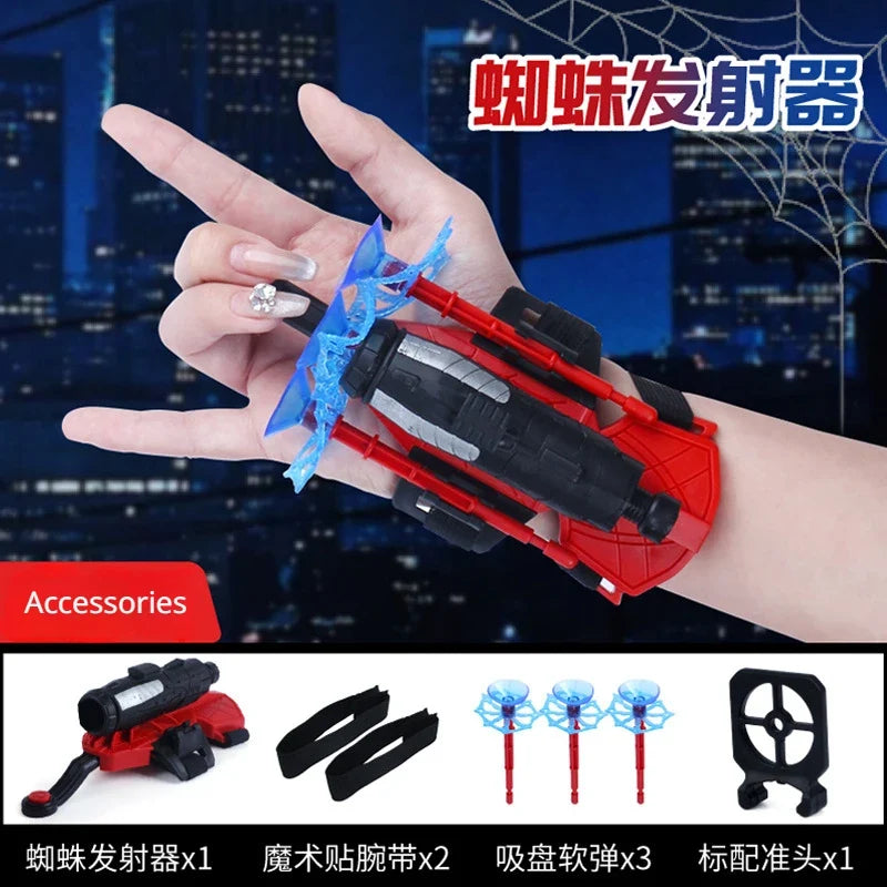 Spider-Man Hero Launcher Toy with Suction Cup Bullets