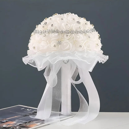 Artificial Wedding Bouquet – Romantic Bridal Flower Arrangement