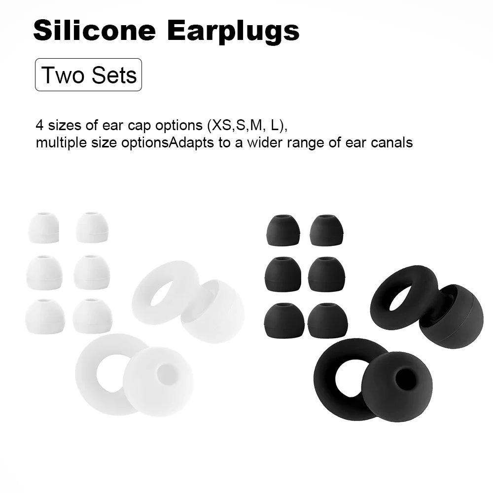 Silicone Earplugs for Swimming Sleep Noise Cancel Noise Reduction-Soundproof Reduce Disturbances -Quality Earplugs