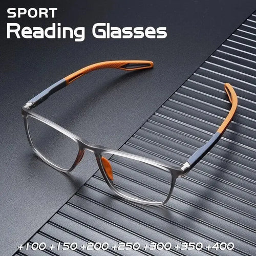 TR90 Anti Blue Light Reading Glasses for Men (+1.00 to +4.00)