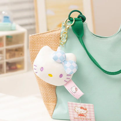 Sanrio Hello Kitty & Kuromi Plush Keychain Bag Charm