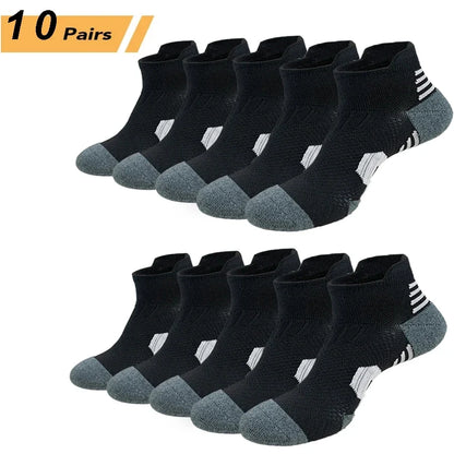 Non Slip Running Socks 3 Pair Fitness Sports Socks