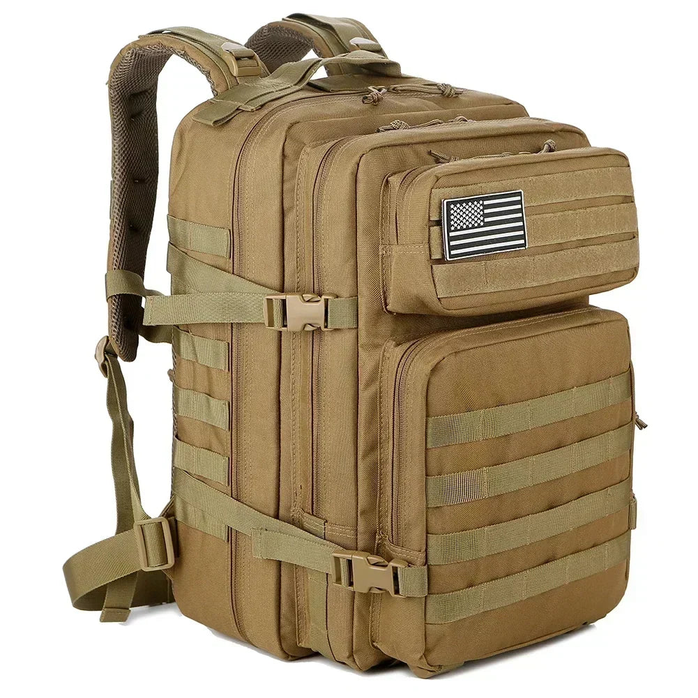 45L Hunting Large Capacity Outdoor Tactical Backpacks for Men/Women 3 Days Gym Hiking Ba For Trekking Camping Daypack Back Pack