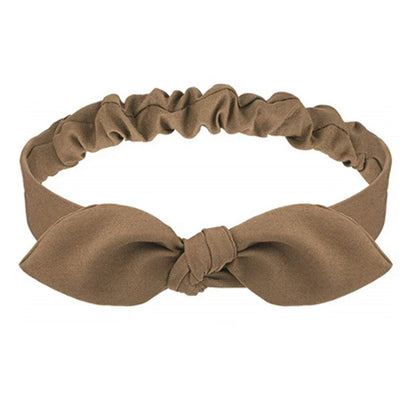 Boho Cross Knot Elastic Headband for Women