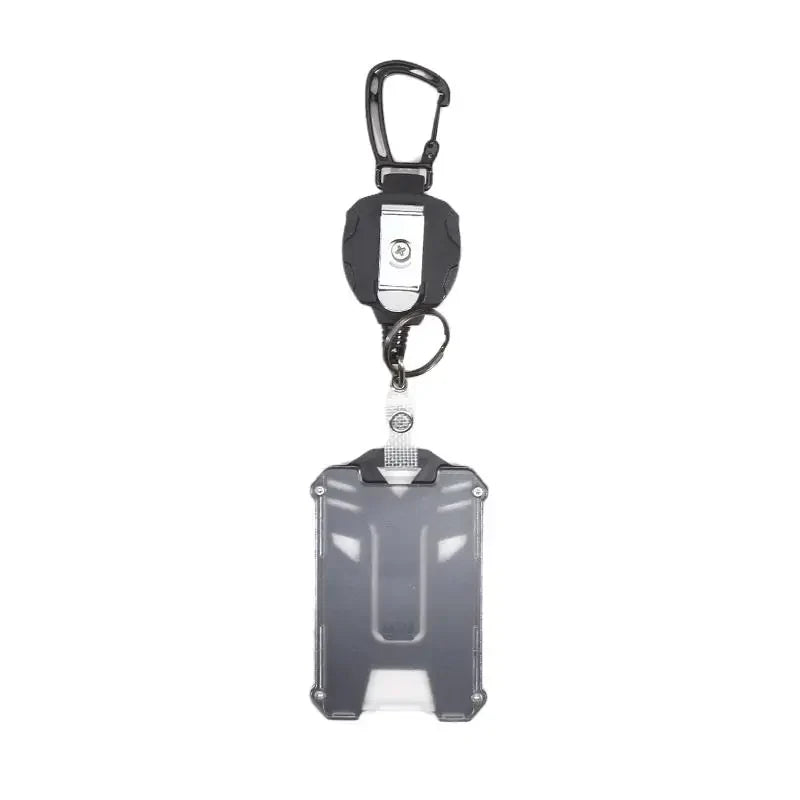 Retractable Badge Holder with ID Card Holder Case Clip