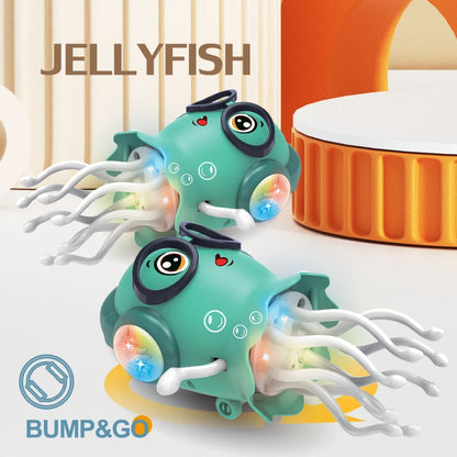 Interactive Dancing Octopus Toy with Music & LED Lights