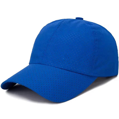 Mesh Baseball Cap Breathable Adjustable Sun Hat