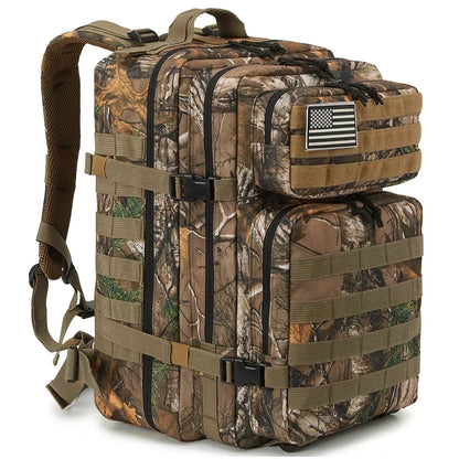 45L Hunting Large Capacity Outdoor Tactical Backpacks for Men/Women 3 Days Gym Hiking Ba For Trekking Camping Daypack Back Pack