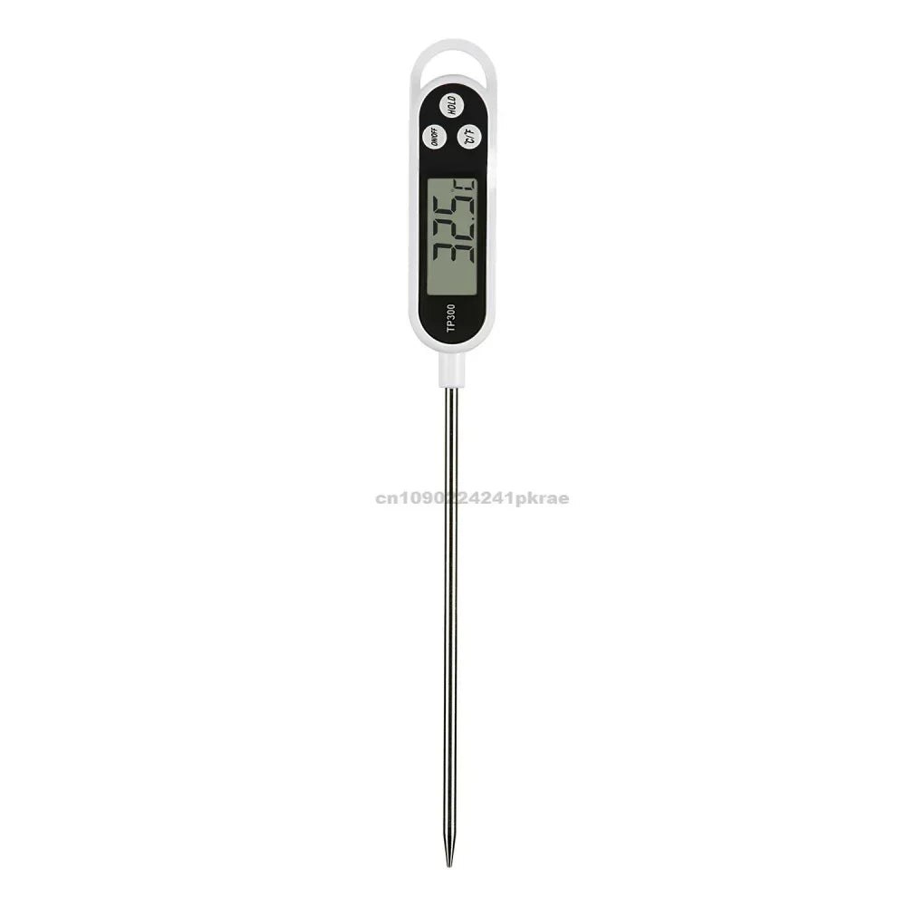 Digital Kitchen Thermometer – LCD Food Temperature Measuring Tool for Meat, Baking & BBQ