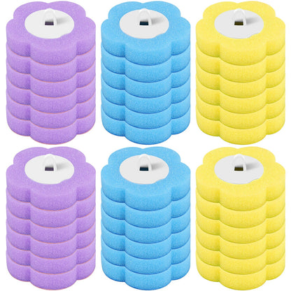 Disposable Toilet Brush Set with Holder & Refills