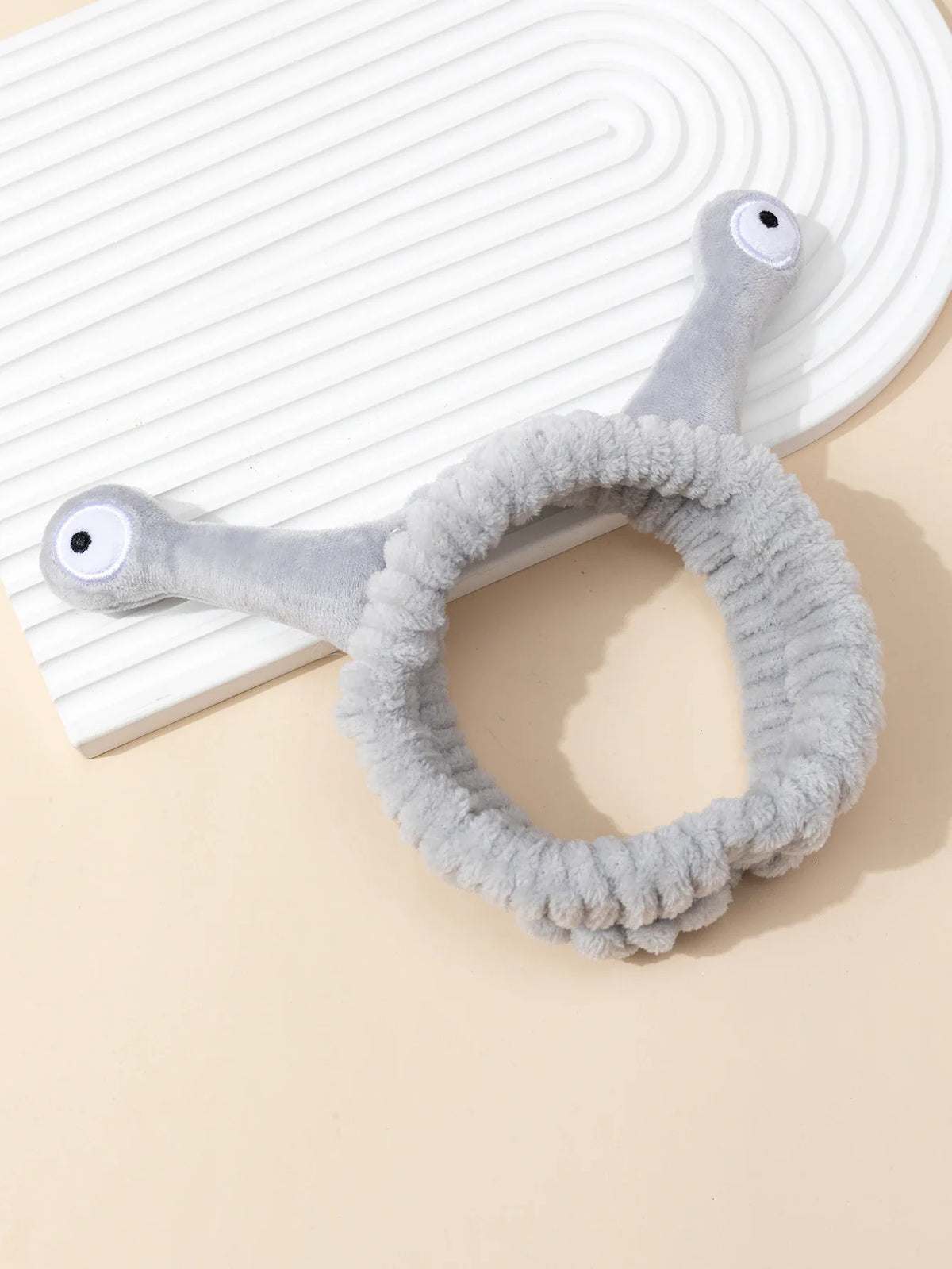 Cute Animal Ears Coral Fleece Spa Headband