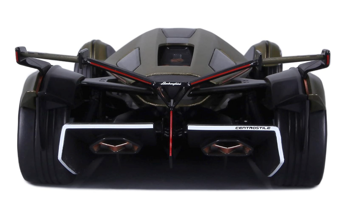 Lamborghini V12 Vision Gran Turismo Matt Green Metallic 1/18 Diecast Model Car by Maisto