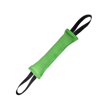 Jute Bite Pillow Dog Tug Toy for Interactive Training and Play