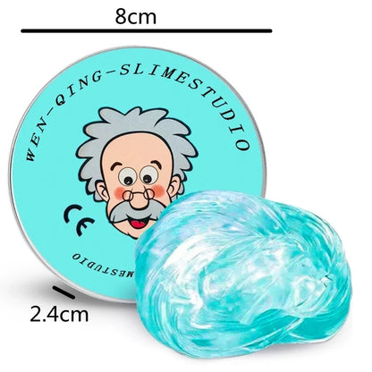 Reusable Putty Liquid Crystal Bouncy Slime Toy Set Mud Stress Relief Toys Color Clay  Handmade DIY Handgum Playdough
