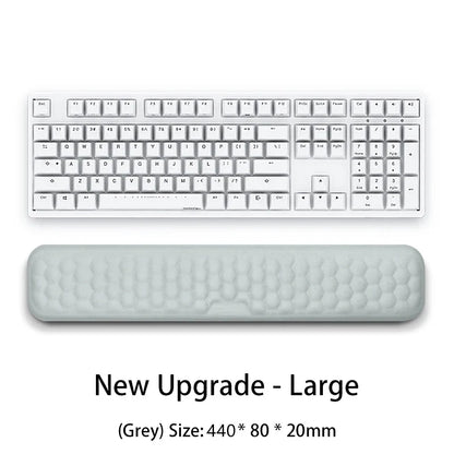 Keyboard Mouse Wrist Rest Pad Memory Foam Hand Rest Support Support Ergonomic Wrist Cushion Pad Memory Foam For Notebook Laptops