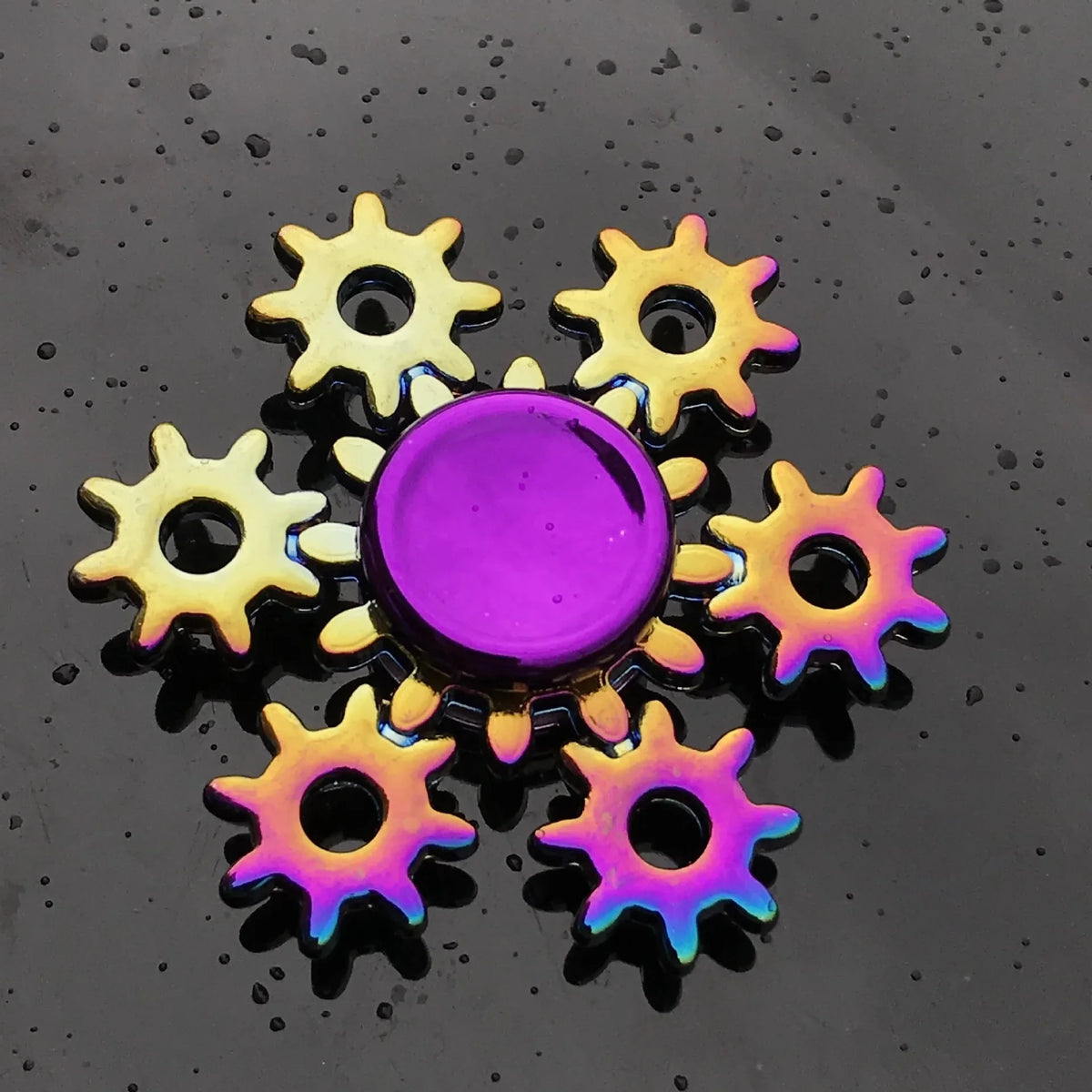 Rainbow Metal R188 Fidget Spinner