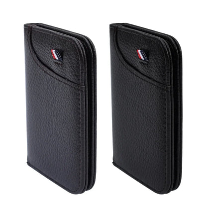 Slim Card Wallet PU Leather Mini Credit Card Holder