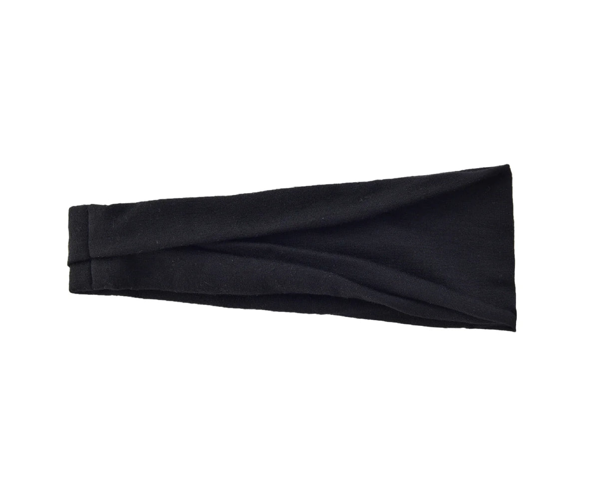Women's Solid Color Elastic Turban Yoga Headband
