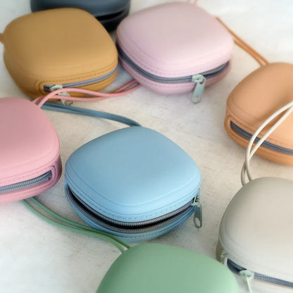 Silicone Pacifier Holder Case Portable Baby Soother Box