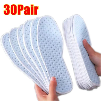 Bamboo Charcoal Insoles Breathable Deodorizing Sports Shoe Inserts