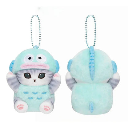 Mofusand Anime Plush Keychain Cute Cat Bag Charm