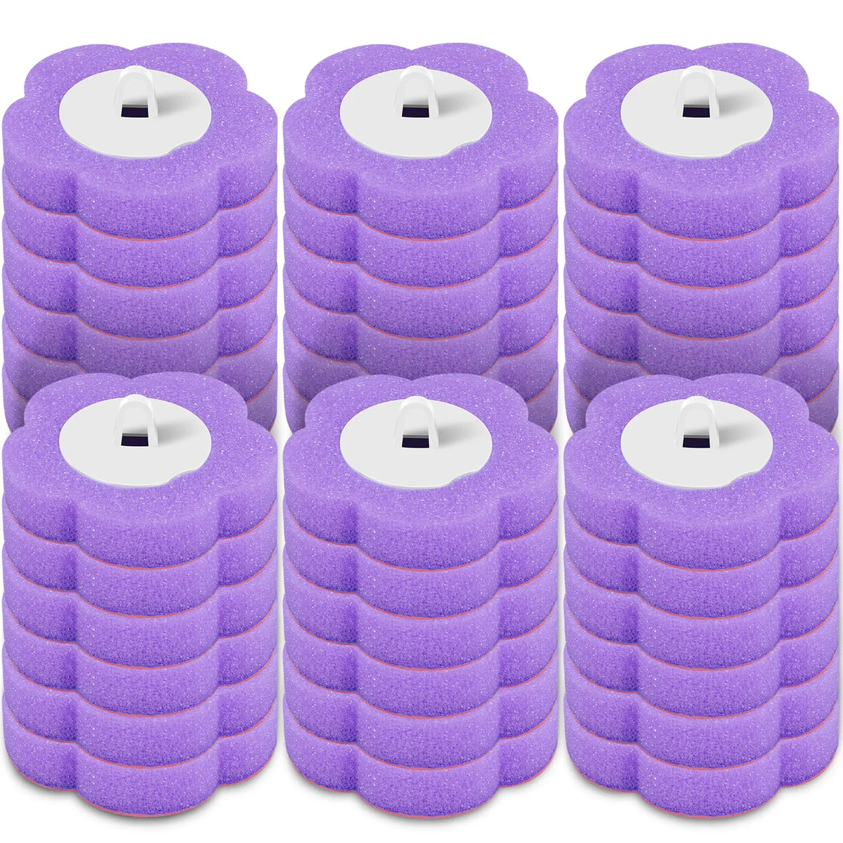Disposable Toilet Brush Set with Holder & Refills
