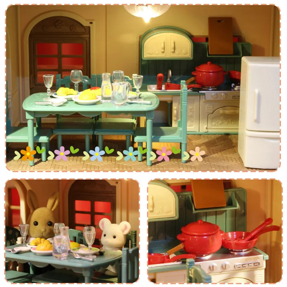 Miniature Dollhouse Furniture 1:12 Pretend Play Accessories