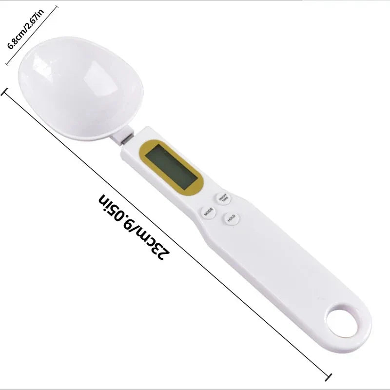 LCD Digital Measuring Spoon – Electronic Kitchen Scale for Baking & Coffee