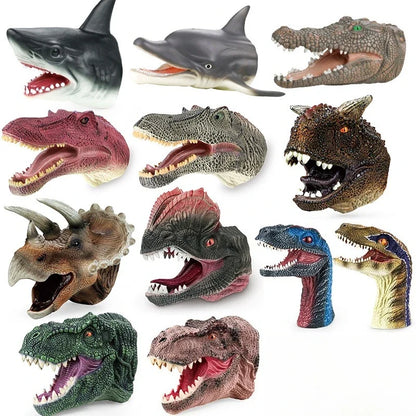 Realistic Dinosaur Hand Puppet Toy
