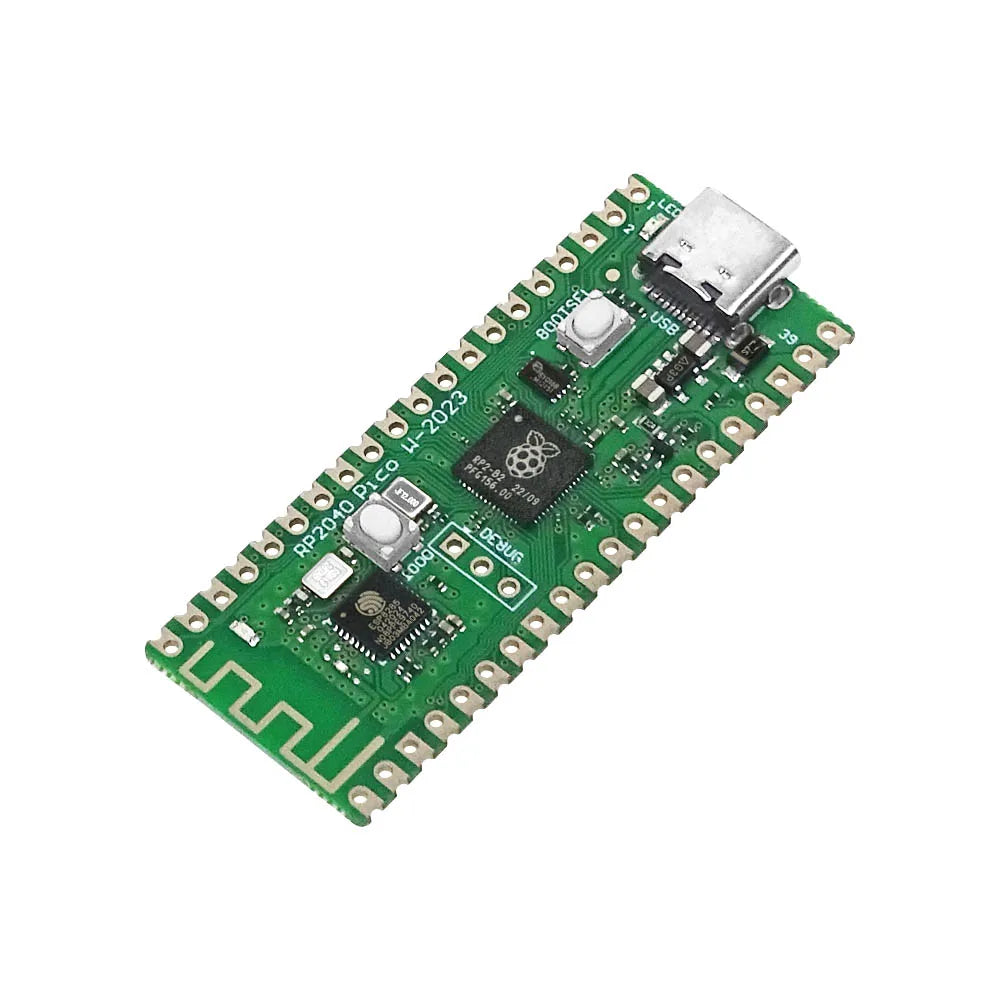 Raspberry Pi Pico Board RP2040 PICO W Dual-Core 264KB ARM Low-Power Microcomputers High-Performance Cortex-M0+ Processor