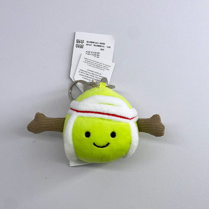 Cute Plush Keychain Soft Animal Bag Charm Pendant