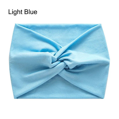 Twisted Extra Wide Turban Workout Headband for Women
