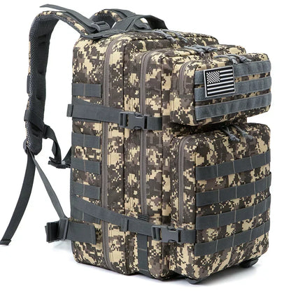 45L Hunting Large Capacity Outdoor Tactical Backpacks for Men/Women 3 Days Gym Hiking Ba For Trekking Camping Daypack Back Pack