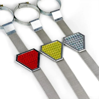 1Pc Auto Anti- Static Metal Strap Car Reflective Warning Electrostatic Strip Vehicle Ground Wire Safety Warning Chain