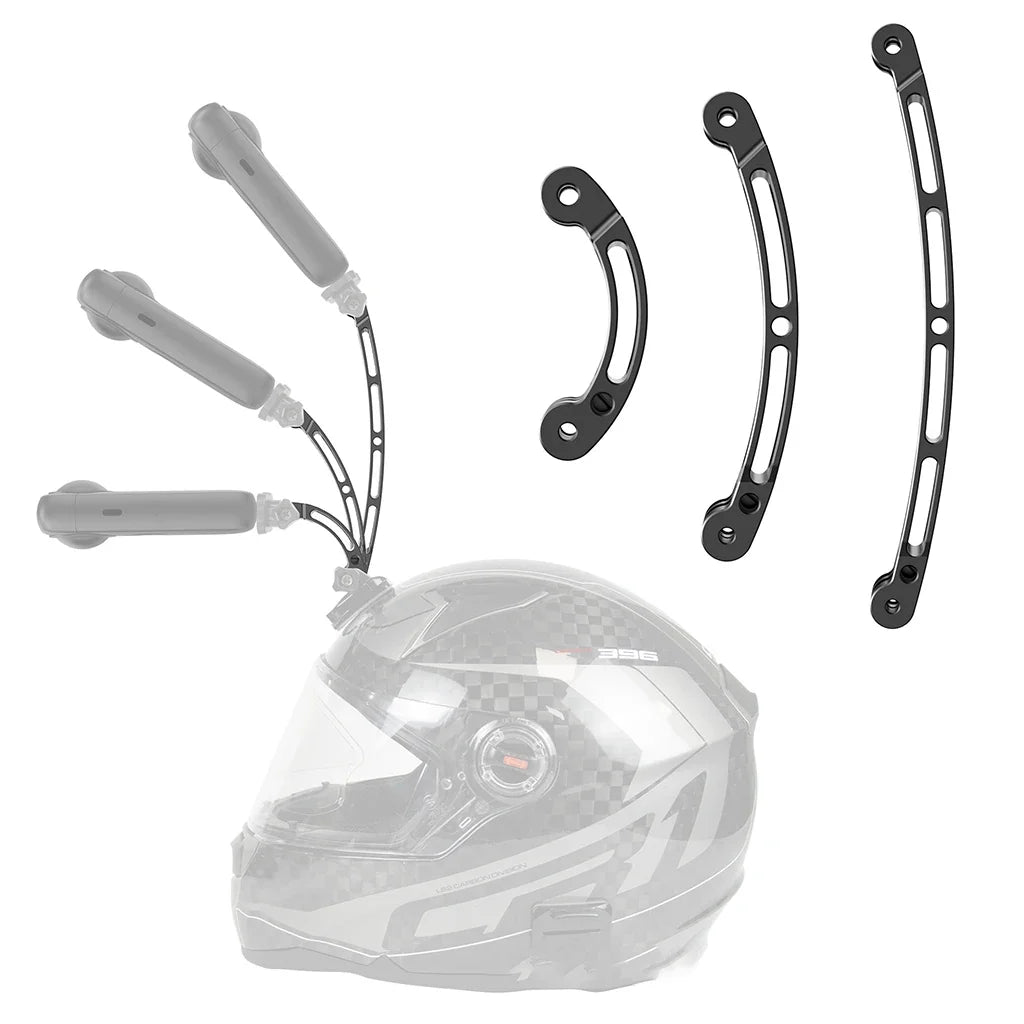 Action Camera Helmet Mount Extension Aluminum Arm Adapter