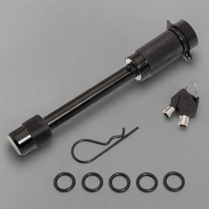 G2G4 Trailer Hitch Receiver Lock 5/8" Pin Double Safety Fits 2" & 2.5" Receivers