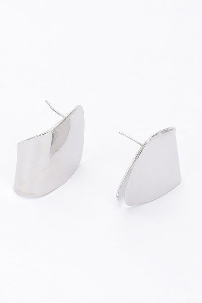 Gold Plated Metal Earring