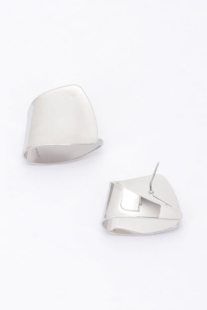 Gold Plated Metal Earring