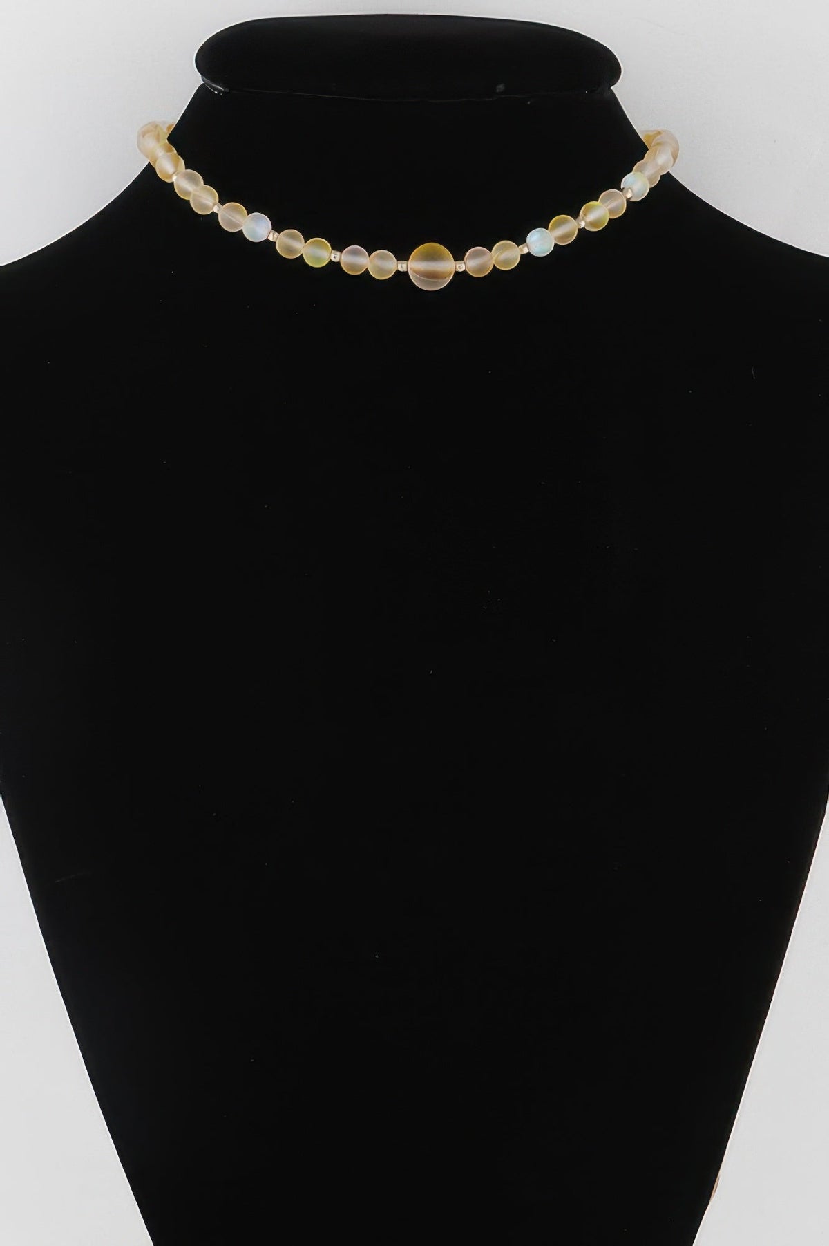 Translucent Bead Necklace