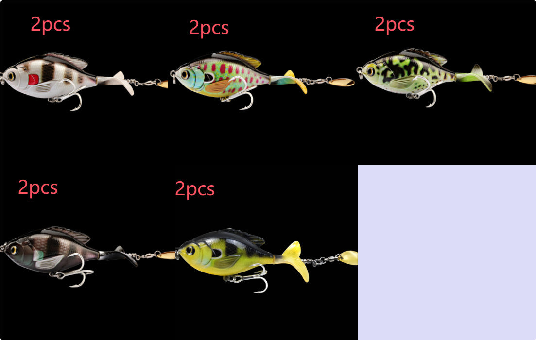 Tractor lure fishing lure