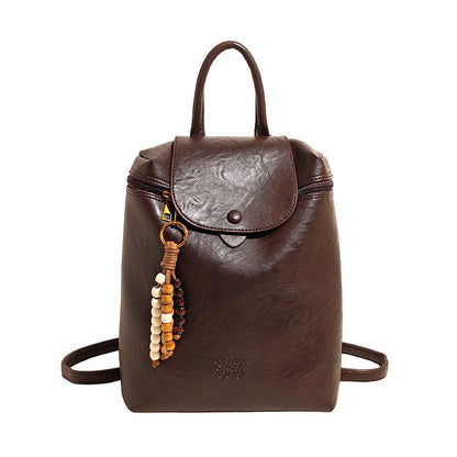 Personal Influencer Backpack New Fashion Retro Women Travel Bag