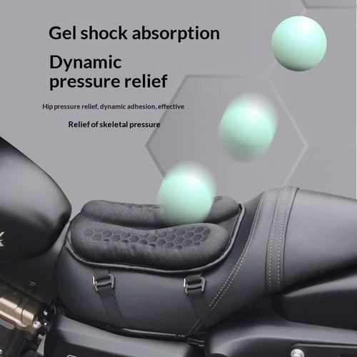 Electrically Conductive Pectin Thermoplastic Elastomer Motorcycle Seat Cushion