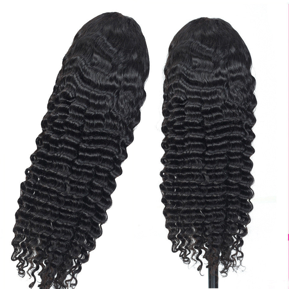28-30" Deep Wave Lace Frontal Wigs 13x4