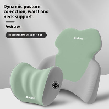 Automotive Headrest Waist Support Artifact Seat Waist Support