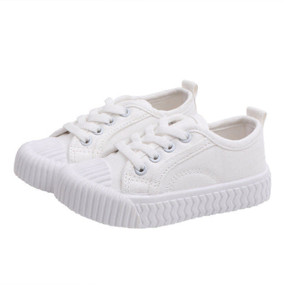 Autumn Korean Style Children's Candy-colored Canvas Shoes
