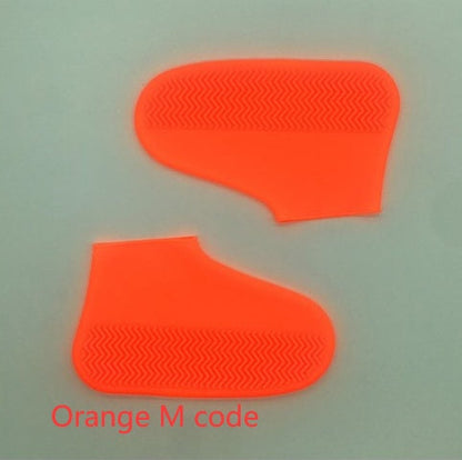 Men and women hiking slip wearable easy to carry silicone rain boots